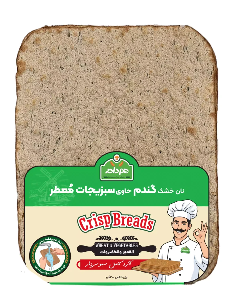 نان سبزیجات معطر