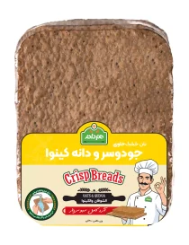 نان خشک حاوی جودوسر و دانه کینوا